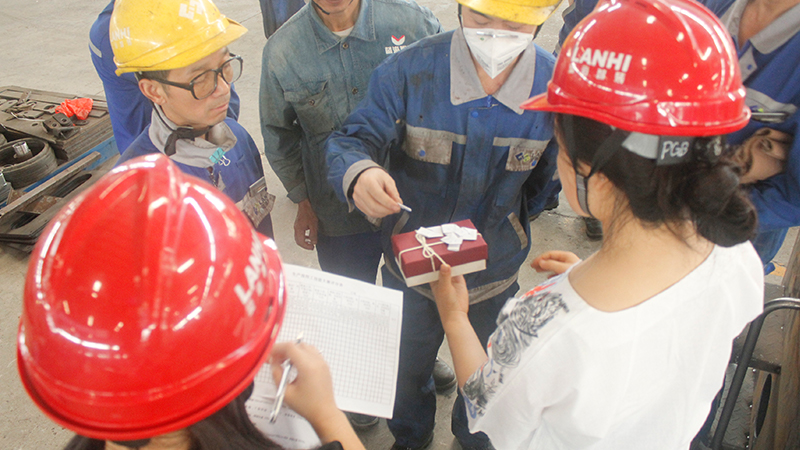 2019年藍(lán)海智裝焊工技能大比拼